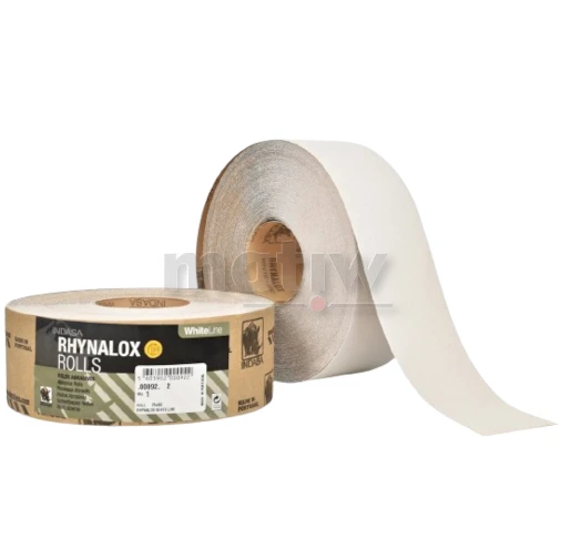 ROLKA ŚCIERNA PAPIER RHYNALOX INDASA PLUS LINE 70 mm x 50 m P500