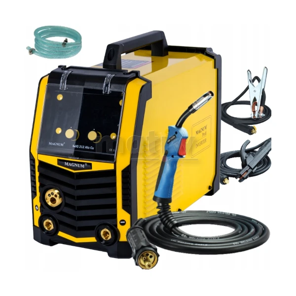 SPAWARKA MIGOMAT MAGNUM MIG 212 ALU CU SYNERGIA TIG MMA 200A 60%