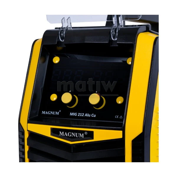 SPAWARKA MIGOMAT MAGNUM MIG 212 ALU CU SYNERGIA TIG MMA 200A 60%
