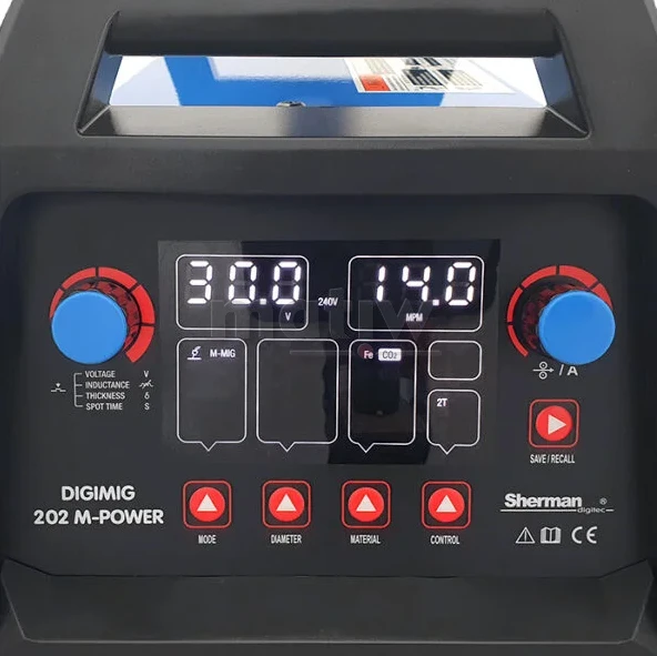 SPAWARKA MIGOMAT SHERMAN MIG DIGIMIG 202 M-POWER SYNERGIA TIG MMA