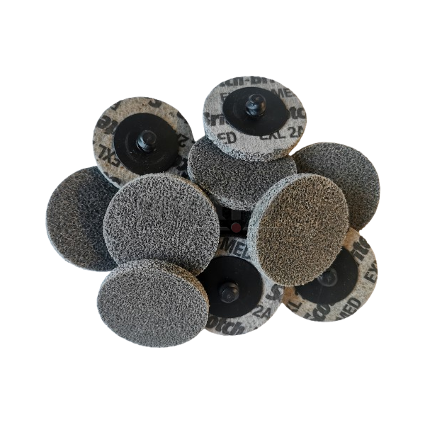 KRĄŻEK ŚCIERNY DYSK ROLOC Z MATERIAŁU XL-DR WŁÓKNINA SPRASOWANA 50 mm 2A MED 10sz