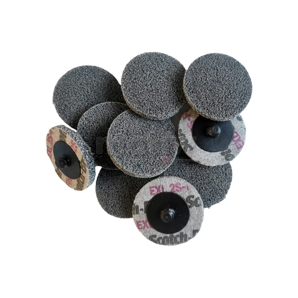 KRĄŻEK ŚCIERNY DYSK ROLOC Z MATERIAŁU XL-DR WŁÓKNINA SPRASOWANA 50 mm 2S FIN 10szt