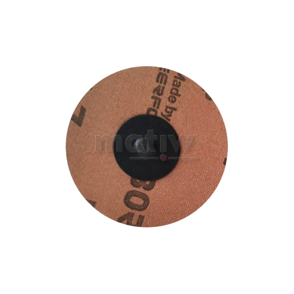 KRĄŻEK ŚCIERNY DYSK ROLOC Z MATERIAŁU DEERFOS BORA7 ŚREDNICA 50 mm P 80 25szt