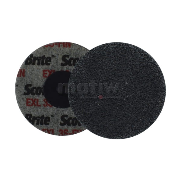 KRĄŻEK ŚCIERNY DYSK ROLOC Z MATERIAŁU XL-DR WŁÓKNINA SPRASOWANA 76 mm 3S FIN 10szt