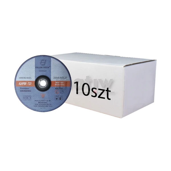 TARCZA DO SZLIFOWANIA FALON-TECH INOX 230 x 6,0 mm 10szt