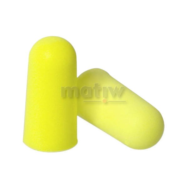 ZATYCZKI STOPERY DO USZU Z PIANKI 3M E-A-R SOFT NEON 250 PAR