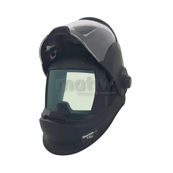 PRZYŁBICA SAMOŚCIEMNIAJĄCA SHERMAN PROFI V8a Z SYSTEMEM NAWIEWU PAPR