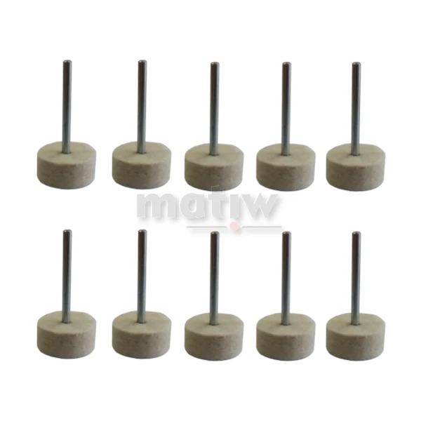 ŚCIERNICA TRZPIENIOWA Z FILCU 20 x 10 x 3 mm 10szt