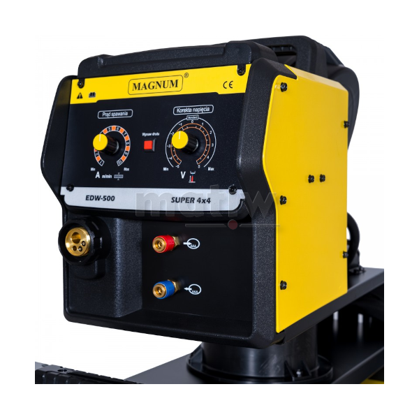 SPAWARKA INWERTOROWA MAGNUM MIG PÓŁAUTOMAT SUPERMIG 500 DUAL PULS 400V