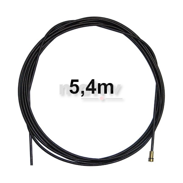 PROWADNIK STALOWY NIEPOWLEKANY MIG MAG 1,6 mm 5,4 m