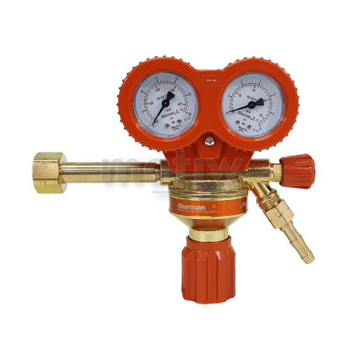 REDUKTOR JEDNOSTOPNIOWY MAXI PROPAN BUTAN RX-LPG Z ZAWOREM ODCINAJĄCYM SHERMAN