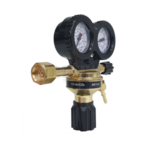 REDUKTOR JEDNOSTOPNIOWY MAXI ARGON CO2 RX-AR/CO2 Z ZAWOREM ODCINAJĄCYM SHERMAN