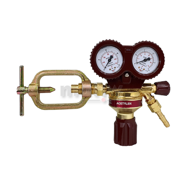 REDUKTOR JEDNOSTOPNIOWY MAXI ACETYLEN RX-A Z ZAWOREM ODCINAJĄCYM SHERMAN