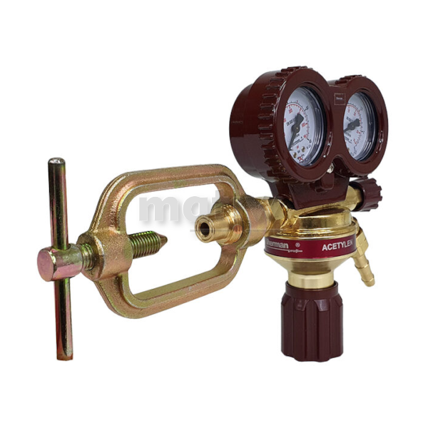 REDUKTOR JEDNOSTOPNIOWY MAXI ACETYLEN RX-A Z ZAWOREM ODCINAJĄCYM SHERMAN