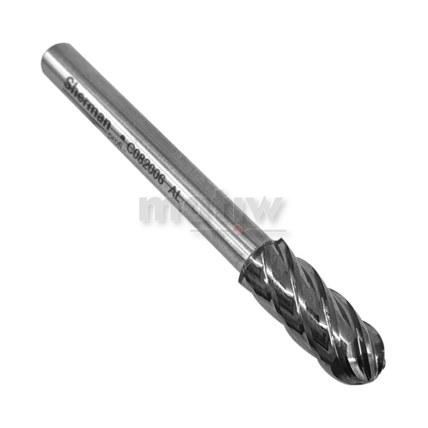 FREZ TRZPIENIOWY WALCOWY DO ALUMINIUM SHERMAN TYP C 8 mm