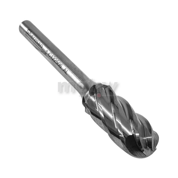 FREZ TRZPIENIOWY WALCOWY ZAOKRĄGLONY DO ALUMINIUM SHERMAN TYP C 12 mm