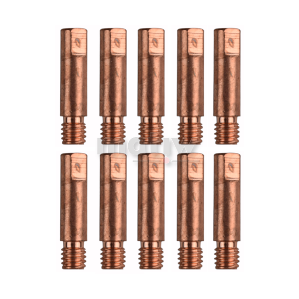 KOŃCÓWKA PRĄDOWA MIG MAG M6 x 25 mm 1,6mm 10szt