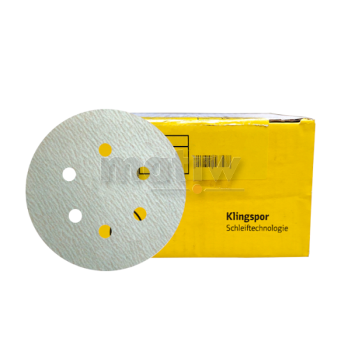 KRĄŻEK ŚCIERNY SAMOCZEPNY KLINGSPOR PS73BWK GLS3 150mm P600 100szt