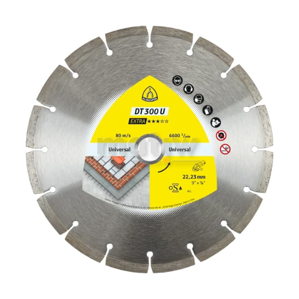 TARCZA DIAMENTOWA DO CIĘCIA KLINGSPOR DT300U 125x1,6x22,23 mm