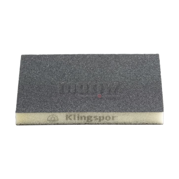 GĄBKA ŚCIERNA SZLIFIERSKA KLINGSPOR SW501 98x123x10 mm P180 100szt
