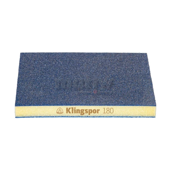 GĄBKA ŚCIERNA SZLIFIERSKA KLINGSPOR SW501TR 96x123x12,5 mm P180 100szt