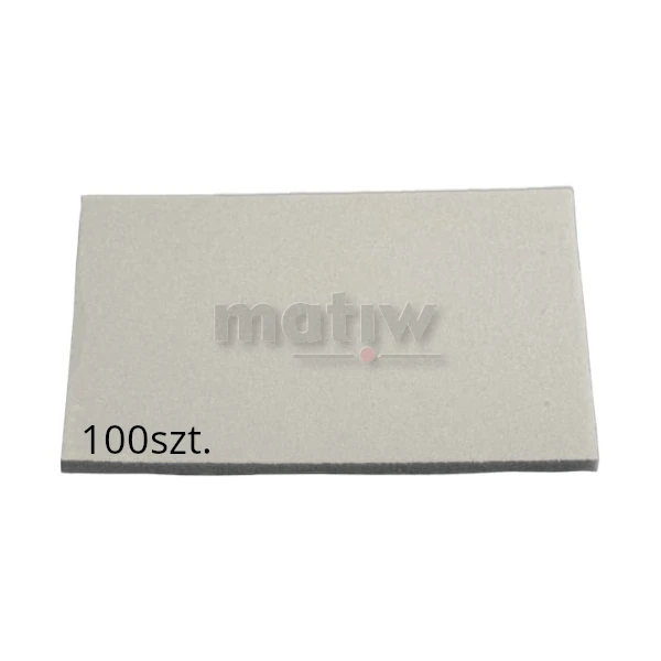 GĄBKA ŚCIERNA SZLIFIERSKA KLINGSPOR SW510 115x140x5 mm P220 100szt