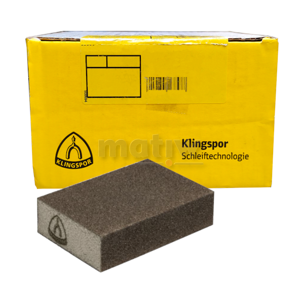 KOSTKA ŚCIERNA SZLIFIERSKA KLINGSPOR SK500 70x100x25 mm P280 100szt