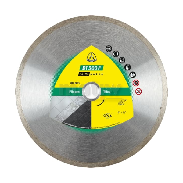 TARCZA DIAMENTOWA DO CIĘCIA KLINGSPOR DT300F  230x1,9x22,23 mm