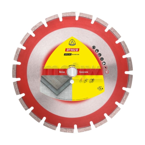 TARCZA DIAMENTOWA DO CIĘCIA KLINGSPOR DT902B 450x3,7x25,4 mm