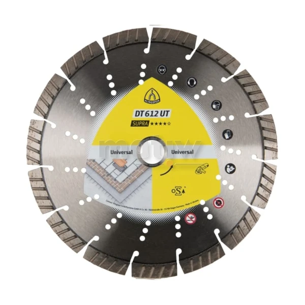 TARCZA DIAMENTOWA DO CIĘCIA KLINGSPOR DT612UT 125x2,4x22,23 mm