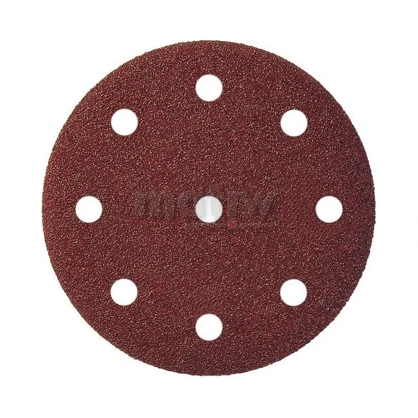 KRĄŻEK PAPIER ŚCIERNY NA RZEP 125 mm KLINGSPOR PS22K GLS27 P180