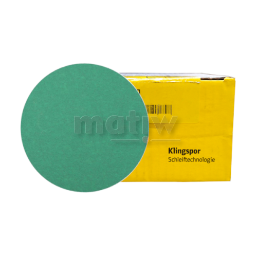 KRĄŻEK ŚCIERNY PŁOTNO NA RZEP 150 mm KLINGSPOR CS920YK GLS0 P60 50szt