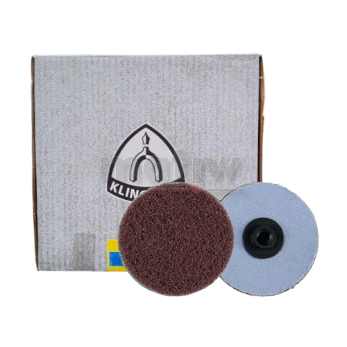 MINIKRĄŻKI QUICK CHANGE DISC KLINGSPOR 50mm QMC400 Z WŁÓKNINY MEDIUM 50szt