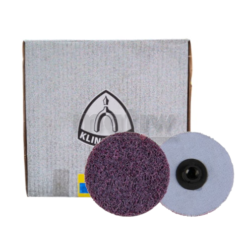 MINIKRĄŻKI QUICK CHANGE DISC KLINGSPOR 50mm QMC800 Z WŁÓKNINY COARSE 50szt