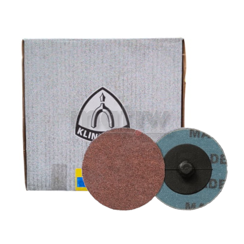 MINIKRĄŻKI QUICK CHANGE DISC KLINGSPOR 50 mm QRC412 P80 100szt