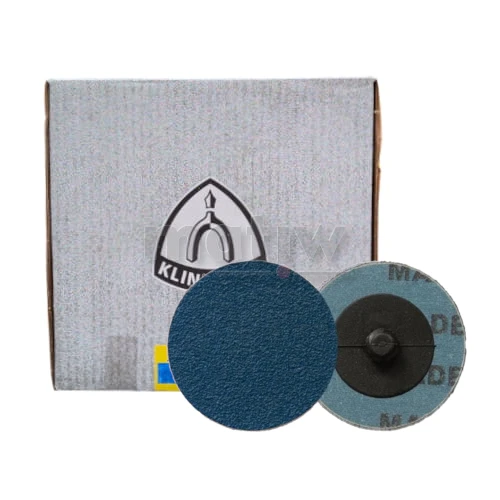 MINIKRĄŻKI QUICK CHANGE DISC KLINGSPOR  76mm QRC411 P80 50szt
