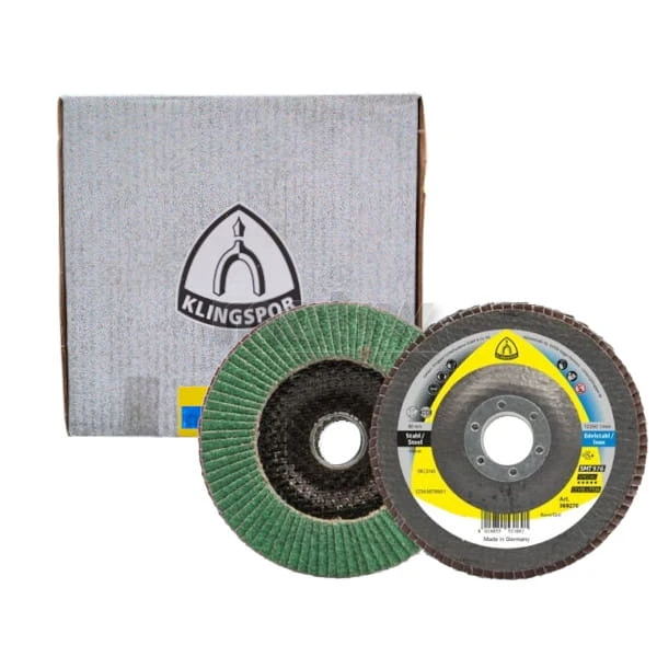 ŚCIERNICA TALERZOWA LAMELKA WYPUKŁA KLINGSPOR SMT976 115x22,23 mm P60 10szt