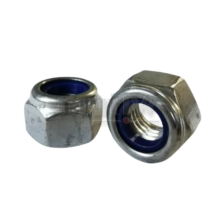 NAKRĘTKA NIERDZEWNA A2 SZEŚCIOKĄTNA SAMOKONTRUJĄCA WYSOKA DIN 982  M4 100szt