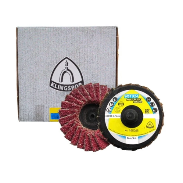 MINI ŚCIERNICA LAMELKA WYPUKŁA KLINGSPOR MST924 50 mm P36 10szt