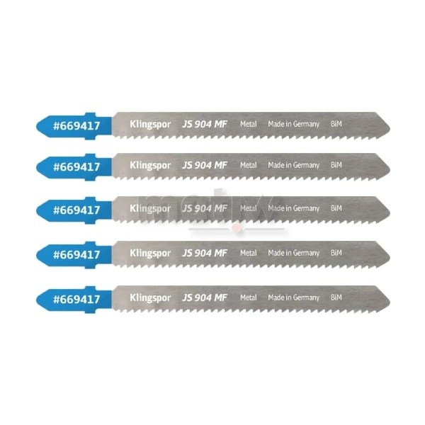 BRZESZCZOT DO WYRZYNARKI Z BIMETALU KLINGSPOR JS904MF DO METALU 100x8x1 mm 5szt
