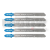 BRZESZCZOT DO WYRZYNARKI Z BIMETALU KLINGSPOR JS994MF DO METALU 90x8x1 mm 5szt