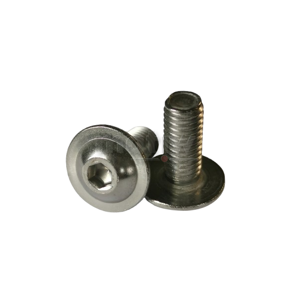 WKRĘT NIERDZEWNY A2 ŁEB GRZYBKOWY IMBUS ISO 7380 MF M12 x 18 100szt