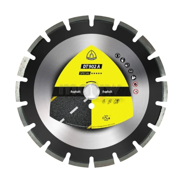 TARCZA DIAMENTOWA DO CIĘCIA KLINGSPOR DT902A 450x3,7x25,4 mm