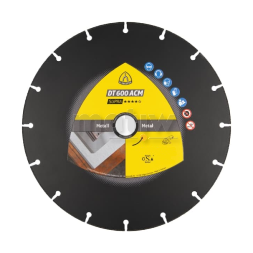 TARCZA DIAMENTOWA DO CIĘCIA KLINGSPOR DT600ACM 115x1,3x22,23 mm
