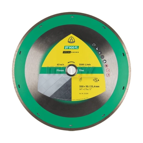 TARCZA DIAMENTOWA DO CIĘCIA KLINGSPOR DT900FL 200x1,6x30,0 mm