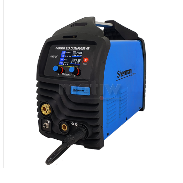 SPAWARKA INWERTOROWA SYNERGIA MIGOMAT MIG SHERMAN DIGIMIG 215 DUAL PULSE