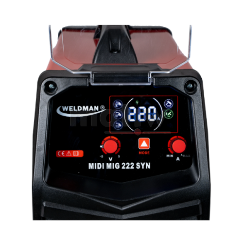 SPAWARKA WELDMAN MIDI MIG 222 MIG/MAG TIG DC MMA SYNERGIA