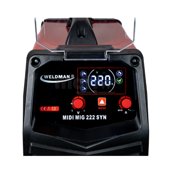 SPAWARKA WELDMAN MIDI MIG 222 MIG/MAG TIG DC MMA SYNERGIA