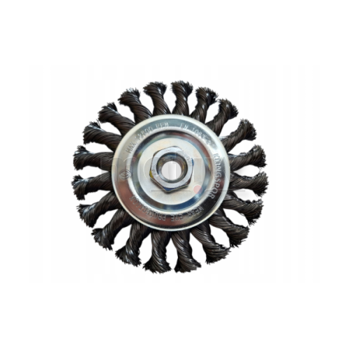 SZCZOTKA TARCZOWA KLINGSPOR BR600W DRUT FALOWANY STALOWY M14 125x15 mm