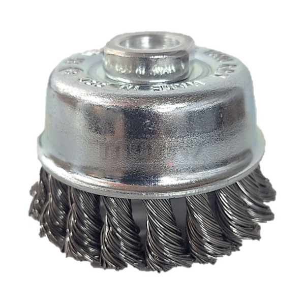 ŚCIERNICA DRUCIANA DOCZOŁOWA STALOWA SPLATANA 60mm M14